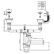 Сифон для моек трубный McAlpine HC7HC12R-POL1 - изображение 2