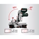 Торцовочная пила Metabo KGS 254 M 613254000 - изображение 5