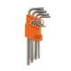 Набор ключей Truper TORX-9L T10-50 удлиненных Torx 9 шт - изображение 1