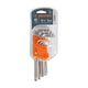 Набор ключей Truper TORX-9L T10-50 удлиненных Torx 9 шт - изображение 2