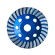 Чашка шліфувальна алмазна S&R Turbo Universal 252979125 22.2*125 мм - зображення 1
