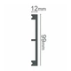 Плинтус Grand Decor HCR520 99*12*2000 мм - изображение 2
