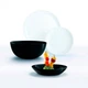Сервиз столовый Luminarc Diwali Black&White P4360 19 предметов - изображение 2