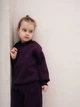 Детский спортивный костюм "It’s me" 116 Бургунди для девочек - изображение 4