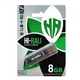 Флеш-накопитель USB 8GB Hi-Rali Stark Series Black (HI-8GBSTBK) - изображение 3