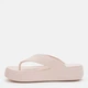 Женские вьетнамки для пляжа Crocs Getaway Platform Flip QaQ 209410-6UR 42-43 (W11) 27 см Quartz (196265613984) - изображение 4