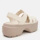 Женские сандалии Crocs Stomp Fisherman Sandal AmT 209938-0LL 39-40 (M7/W9) 25 см Almond Tint (198445108631) - изображение 5