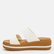 Женские шлепанцы Crocs Brooklyn Woven Buckle Chk 209978-0WV 38-39 (W8) 24 см Chalk (196265695966) - изображение 4