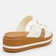 Женские шлепанцы Crocs Brooklyn Woven Buckle Chk 209978-0WV 38-39 (W8) 24 см Chalk (196265695966) - изображение 5