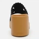 Жіночі мюлі Crocs Brooklyn Woven Slide Heel Blk 209979-001 36-37 (W6) 22 см Black (196265723041) - зображення 7