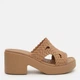 Женские мюли Crocs Brooklyn Woven Slide Heel Spa 209979-2EY 42-43 (W11) 27 см Sepia (198445109331) - изображение 1