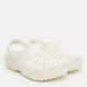 Жіночі крокси Crocs Classic Floral Cut Out Clog 210927-0WV 36-37 (M4/W6) Білі (198445117718) - зображення 3