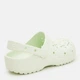 Женские кроксы Crocs Classic Floral Cut Out Clog JdT 210927-3YH 41-42 (M8/W10) 26 см Jade Tint (198445117916) - изображение 5