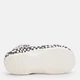 Женские кроксы Crocs Classic Warped Checker Clog Whi/Blk 211007-103 37-38 (M5/W7) 23 см White/Black (198445124266) - изображение 7