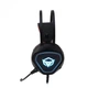 Дротова ігрова гарнітура MEETION Gaming Backlit MT-HP020, USB, 2х3.5mm, 1.8m, black - зображення 3
