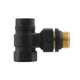 Комплект для підключення радіатора кутовий Raftec BLACK 1/2' DKU11-B - зображення 4