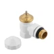 Комплект для подключения радиатора угловой Raftec WHITE 1/2' DKTU11-W - изображение 4