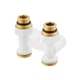 Узел нижнего подключения радиатора Raftec WHITE прямой 1/2'х3/4' DHRKS11-W - изображение 4