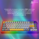 Клавиатура беспроводная Ajazz AK650 Flying Fish Switch Black RGB (AK650-FF-BGY) - изображение 14