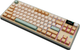 Клавіатура бездротова Ajazz AK870 Jasmine Switch підсвітка, жовтий (AK870-JS-YWG) 305776 - изображение 5