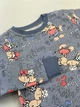 Утепленная пижама для девочки Фламинго Коровки синяя 329-310 134 см - изображение 3