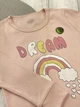 Пижама для девочки Фламинго Радуга Dream пудра 247-102 128 см - изображение 5