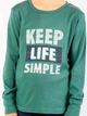 Пижама для мальчика Фламинго Simple зеленая 253-090 146 см - изображение 4