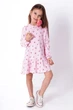 Трикотажное платье для девочки Mevis розовое 4012-02 98 см - изображение 1