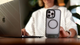 Etui Evelatus Rubber Coated MagSafe With Stand Case do Apple iPhone 15 Silver (EVEAPP15RMSCS) - obraz 2