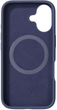 Панель Evelatus Premium MagSafe Soft Touch Silicone Case для Apple iPhone 16 Midnight Blue (4752192090630) - зображення 3