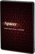 Накопичувач SSD 512 GB Apacer AS350X 2.5" SATAIII 3D SLC (AP512GAS350XR-1) 2.5" - зображення 2