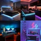 Светодиодная LED лента 5м Smart RGB + White с пультом и USB питанием. Управление через телефон Bluetooth 5050 Совместимость с Авто, ТВ, ПК (модель Striscia Led RGB) БЕЛАЯ - изображение 3