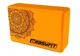 Блок для йоги EasyFit EVA с рисунком оранжевый 4701773 - зображення 1
