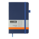 Книга записна Buromax Etalon 125*195мм 96 аркушів у лінію обкладинка штучна шкіра Синя (BM.291260-02) - зображення 1