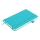 Книга записна Buromax Etalon 125*195мм 96 аркушів у крапку обкладинка штучна шкіра Бірюзова (BM.291360-06) - изображение 3