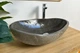 Умывальник ручной работы River stone 62,5 см х 43 см серая - изображение 5