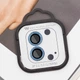Защитное стекло Epik Metal Shine на камеру (в упак.) для Apple iPhone 12 / 12 mini / 11 Синий / Blue - изображение 2