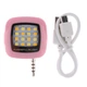 Світлодіодне світло для фото Alitek iFlash (спалах для селфі), pink (55060) - зображення 6