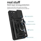 Протиударний броньований чохол із захистом камери для Samsung Galaxy S21 Armor Case Keysion black - изображение 12
