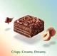 Шоколадні вафлі Lindt Choco Wafer Milk Chocolate Hazelnut Box 135г - зображення 3