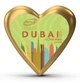 Дубайський шоколад Bind Dubai Heart Shaped Milk Chocolate 25г - зображення 1