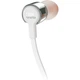 Навушники JBL T210, вбудований мікрофон, роз'єм 3.5 мм, White/Silver - зображення 3