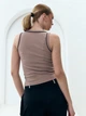 Майка женская EQUILIBRI BW211001 000-51 L Beige (2299965859664) - изображение 2