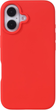 Etui Evelatus Premium MagSafe Soft Touch Silicone Case do Apple iPhone 16 Red (4752192090593) - obraz 1