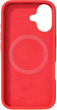 Etui Evelatus Premium MagSafe Soft Touch Silicone Case do Apple iPhone 16 Red (4752192090593) - obraz 3