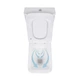Унитаз-компакт Qtap Kalao безободковый с сиденьем Soft-close QT08221213AW - изображение 6