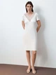 Ночная рубашка женская хлопковая Effetto Bamboo Collection 2100 L Айвори (2000985276726) - изображение 1