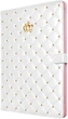 Чехол LuxuryFlip для Apple iPad Air 4 (10.9" экран) с короной White - изображение 2