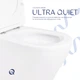 Унитаз-компакт Qtap Cardinal Ultra Quiet безободковый с сиденьем Soft-close QT04222168AUQ3W - изображение 5