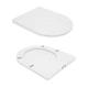 Унитаз подвесной Qtap Swan безободковый с сиденьем Soft-close QT16335178W - изображение 8
